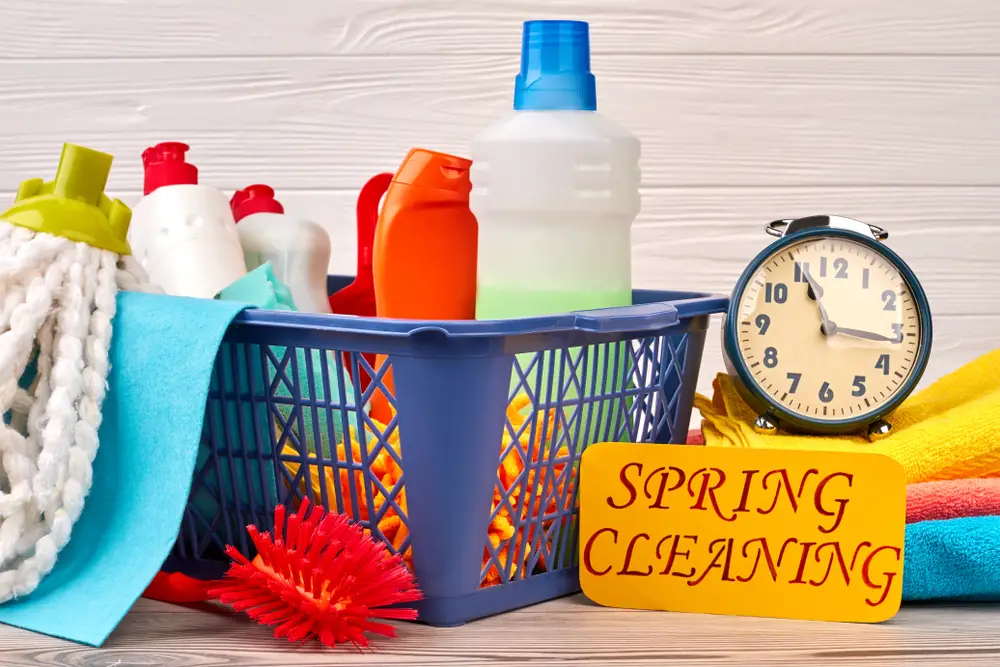 Consejos de limpieza de primavera para ahorrar tiempo